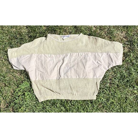 Women's Vtg 80s Action Scene division Of Jonathan Logan Cargo Net Style Material - Picture 1 of 11